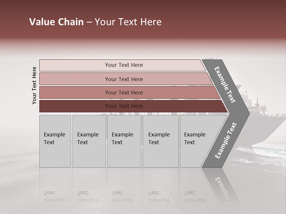 Long Ship Canal PowerPoint Template