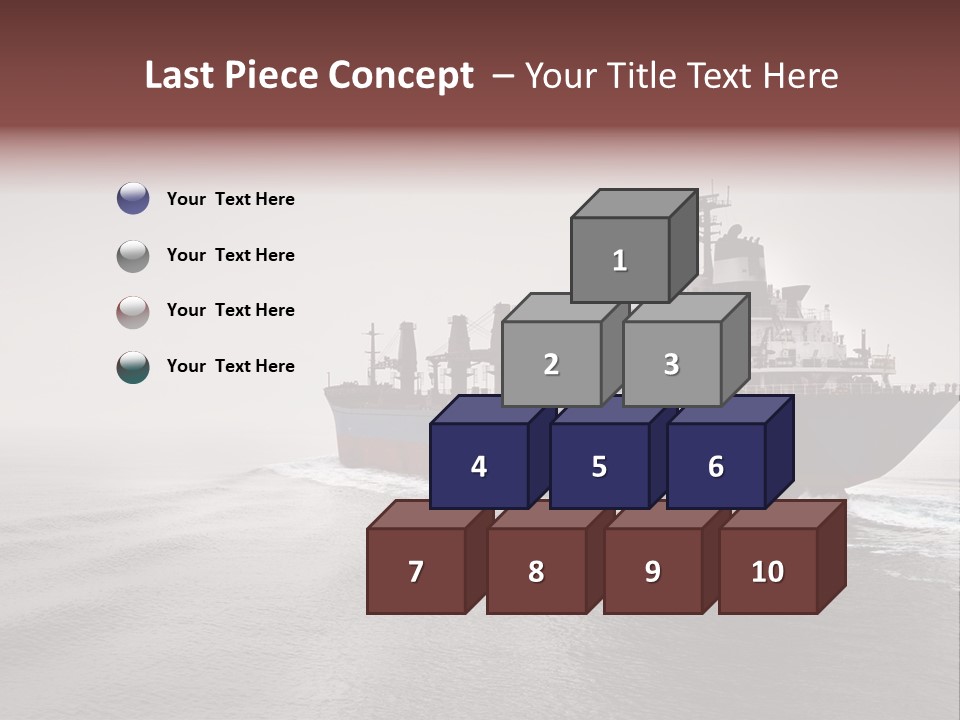 Long Ship Canal PowerPoint Template