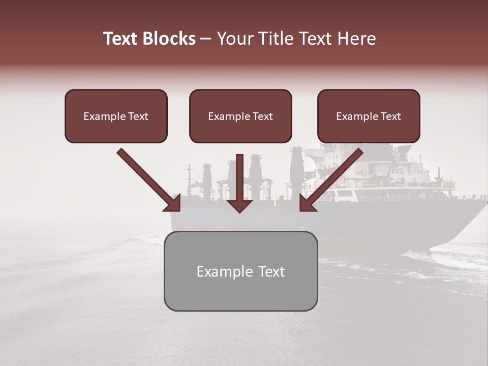 Long Ship Canal PowerPoint Template