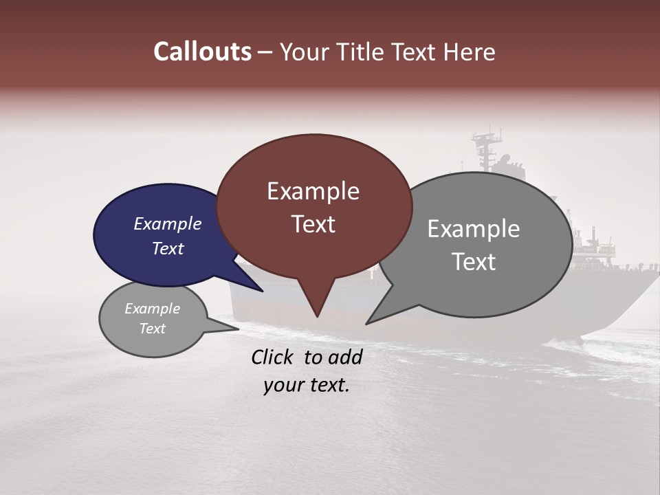 Long Ship Canal PowerPoint Template