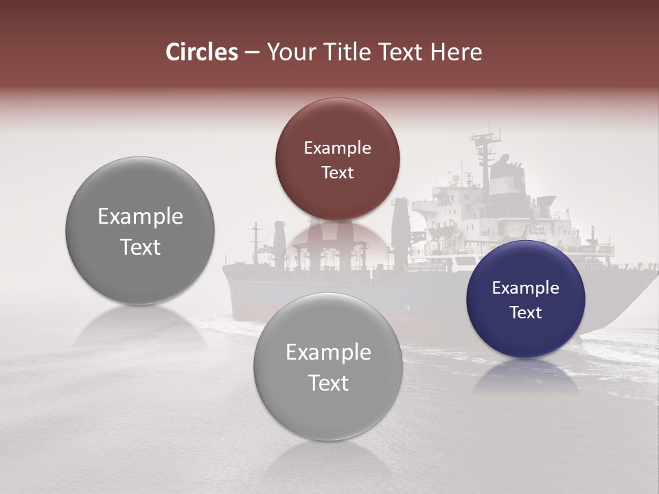 Long Ship Canal PowerPoint Template