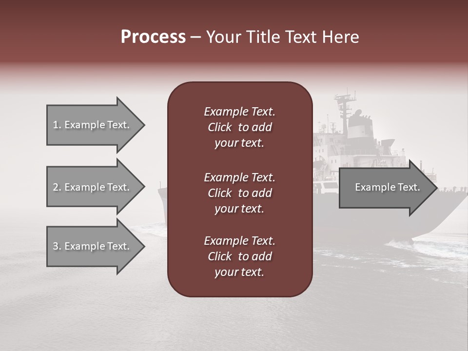 Long Ship Canal PowerPoint Template