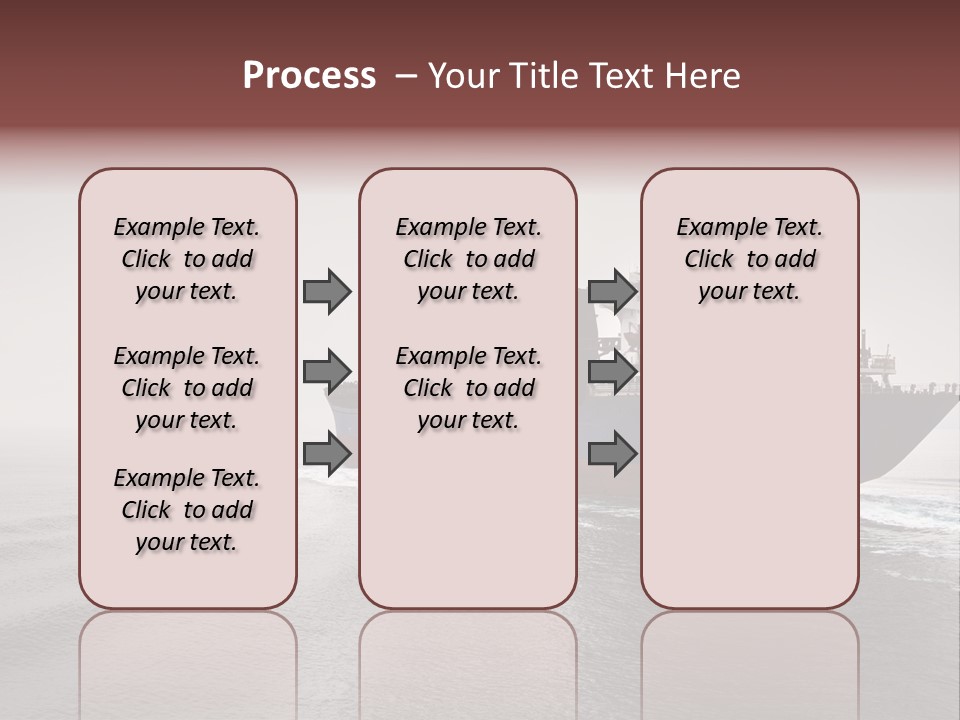 Long Ship Canal PowerPoint Template