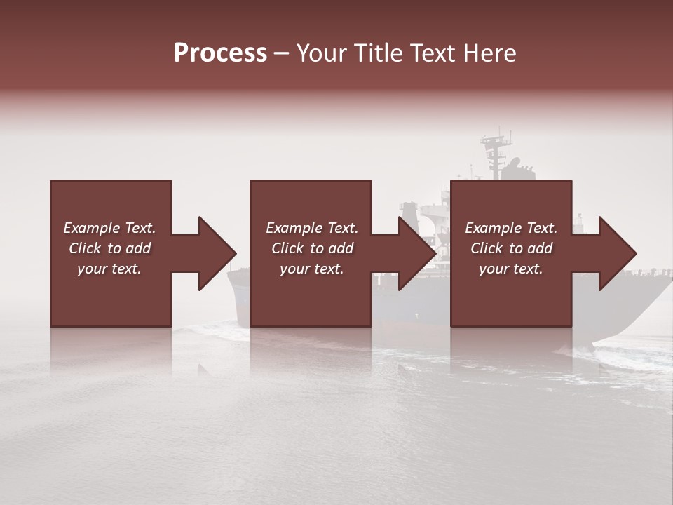 Long Ship Canal PowerPoint Template