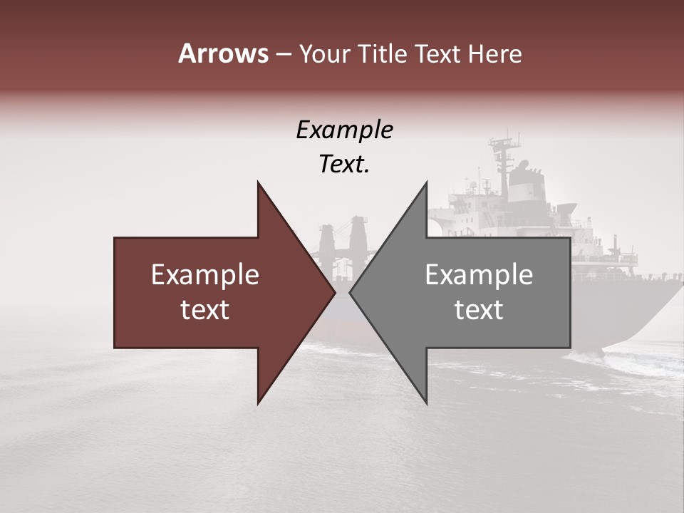 Long Ship Canal PowerPoint Template