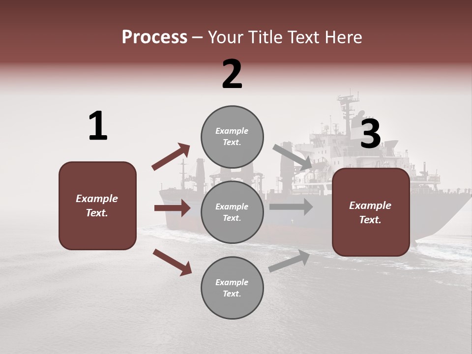 Long Ship Canal PowerPoint Template