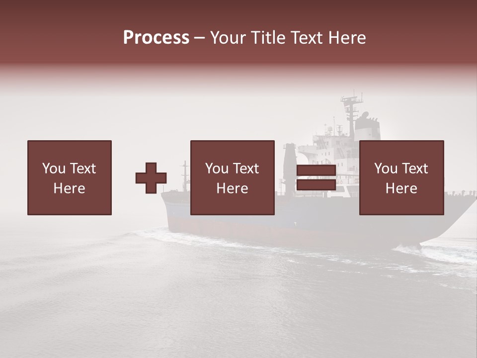Long Ship Canal PowerPoint Template