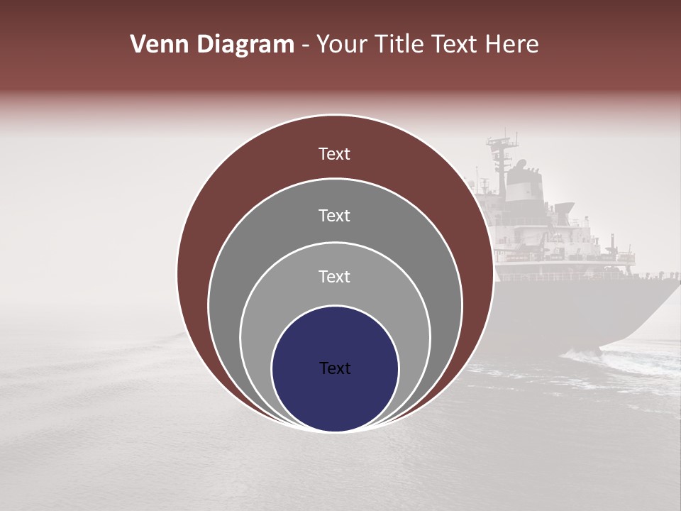 Long Ship Canal PowerPoint Template