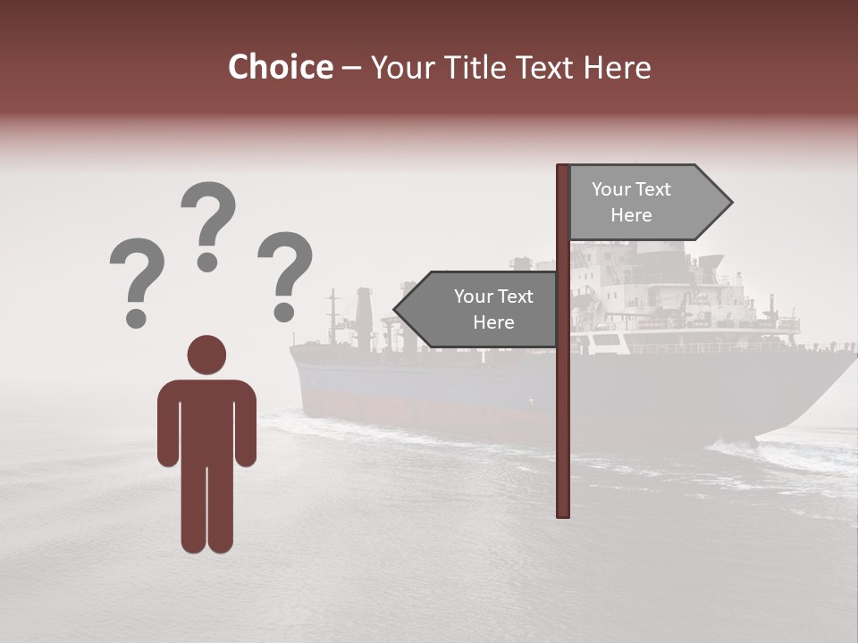 Long Ship Canal PowerPoint Template
