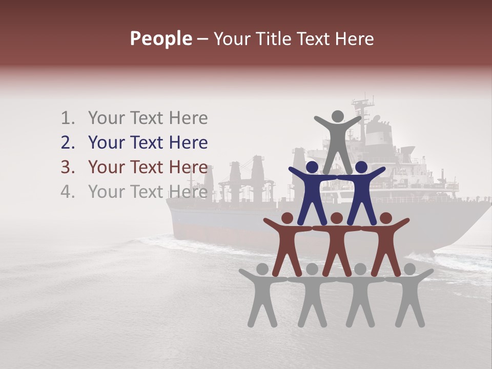 Long Ship Canal PowerPoint Template