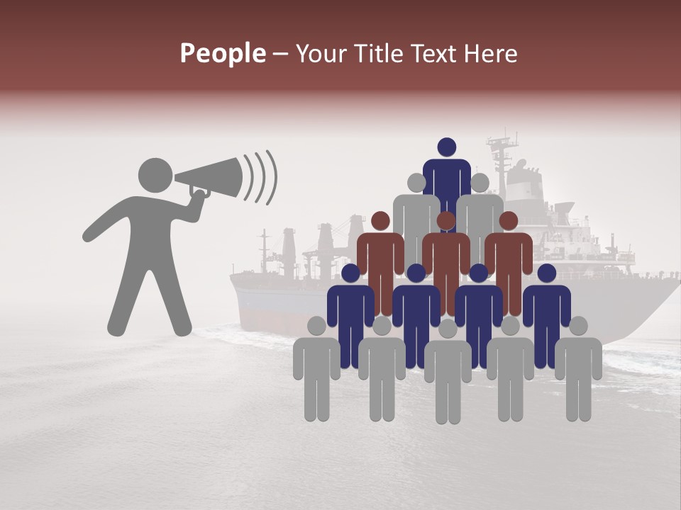 Long Ship Canal PowerPoint Template