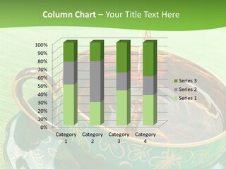 A Cup Of Tea Is Being Poured Into It PowerPoint Template