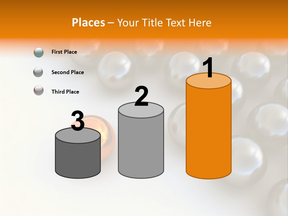 Abstract Elements Silver PowerPoint Template