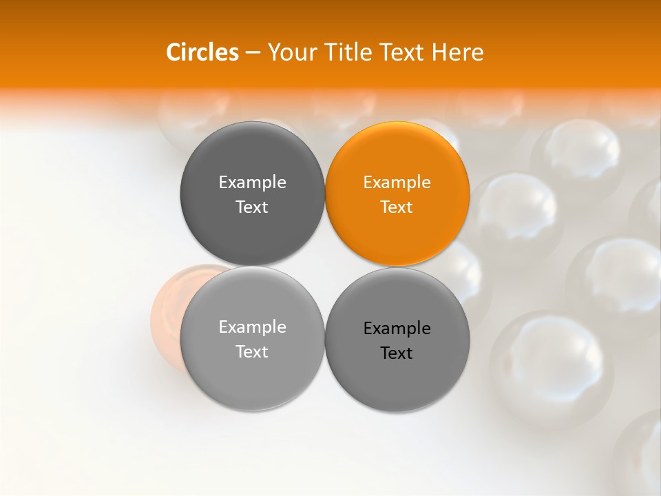 Abstract Elements Silver PowerPoint Template