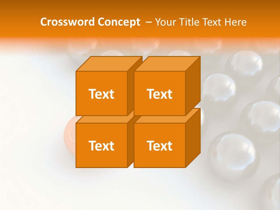 Abstract Elements Silver PowerPoint Template