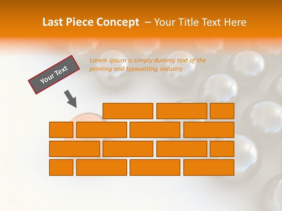 Abstract Elements Silver PowerPoint Template
