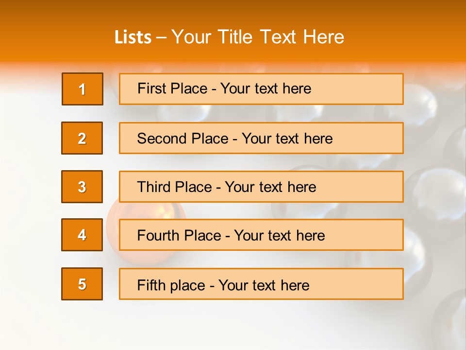 Abstract Elements Silver PowerPoint Template