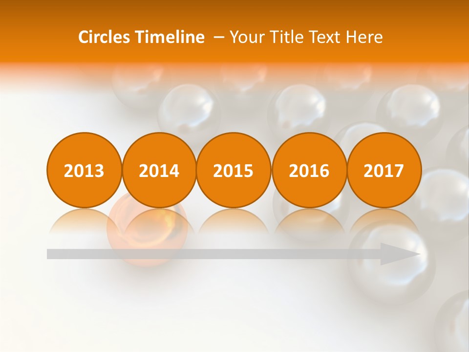 Abstract Elements Silver PowerPoint Template