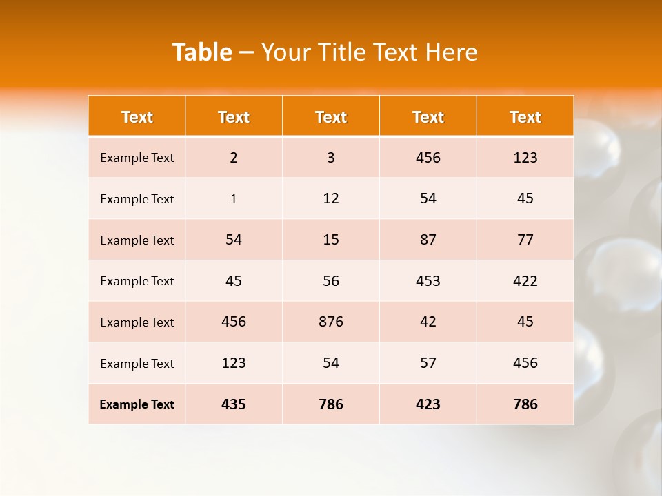Abstract Elements Silver PowerPoint Template