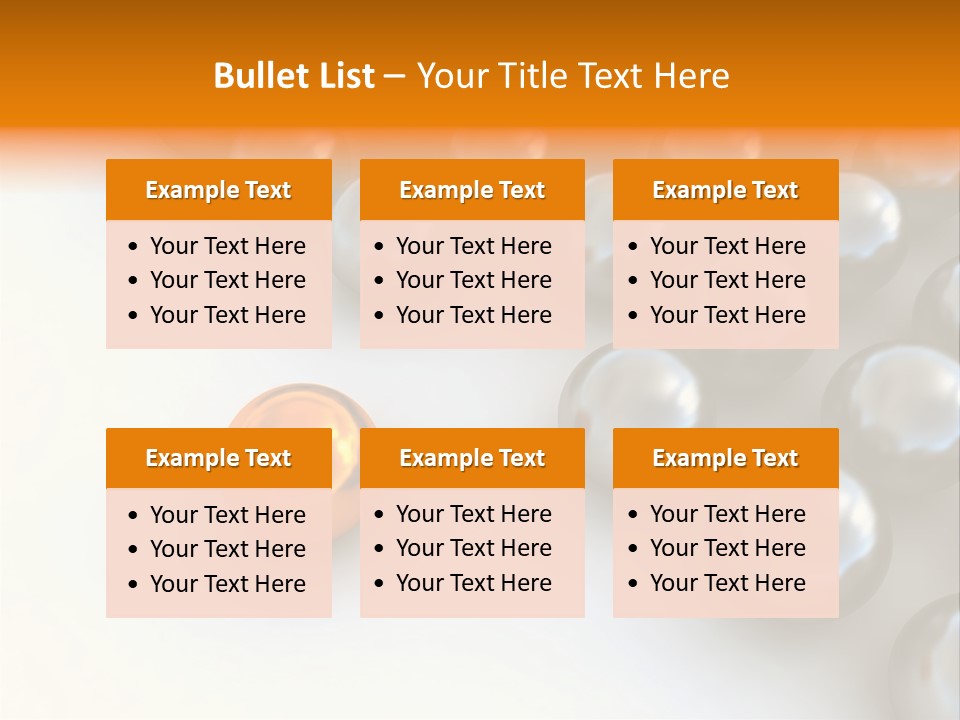 Abstract Elements Silver PowerPoint Template