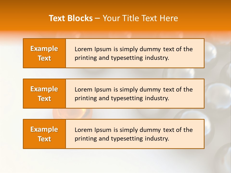 Abstract Elements Silver PowerPoint Template