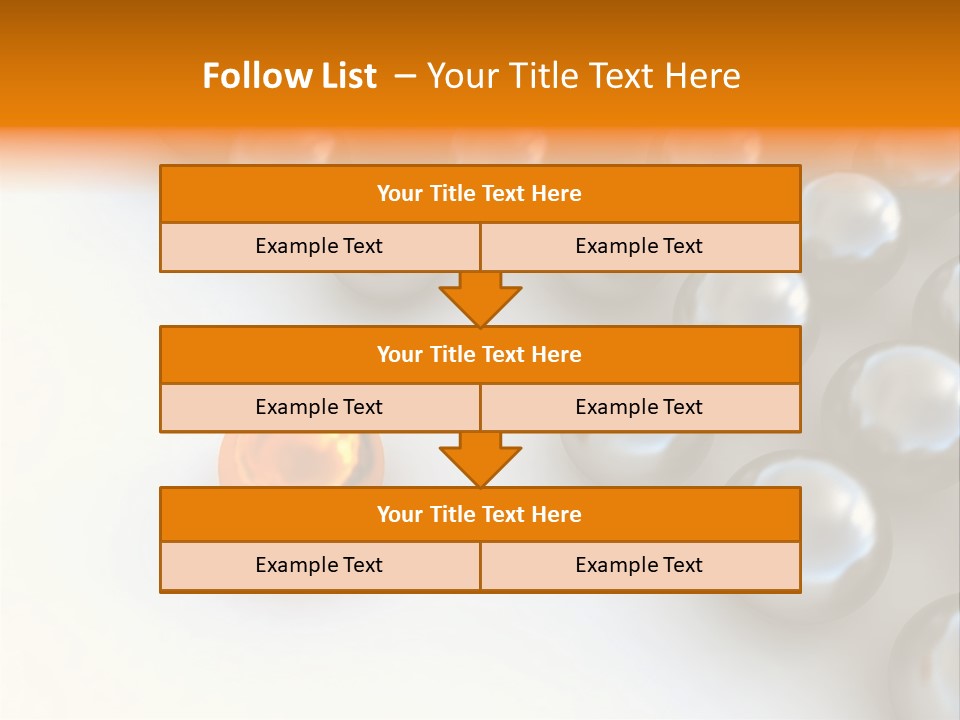 Abstract Elements Silver PowerPoint Template