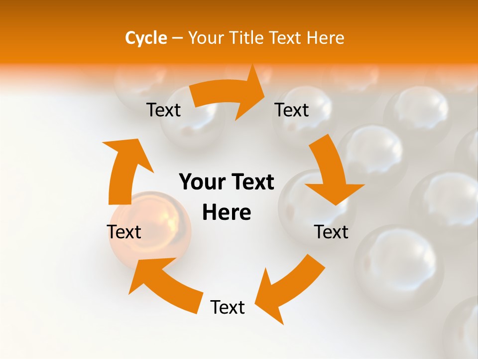 Abstract Elements Silver PowerPoint Template