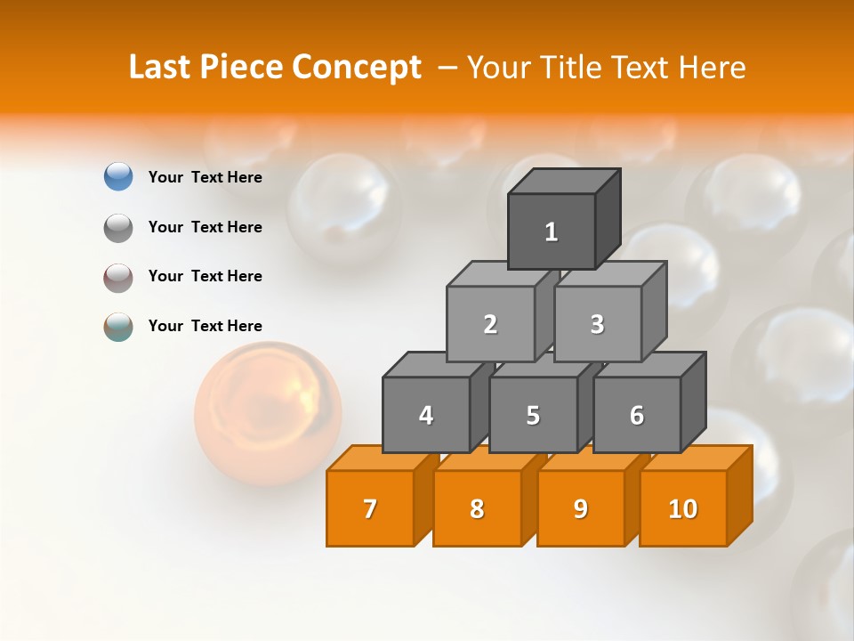 Abstract Elements Silver PowerPoint Template