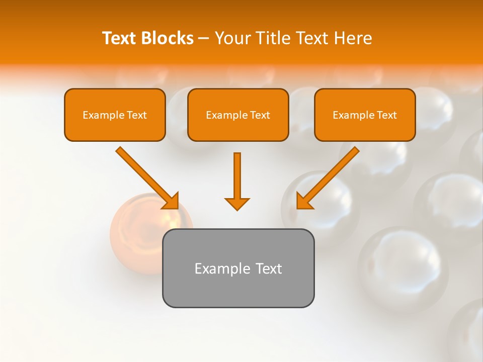 Abstract Elements Silver PowerPoint Template
