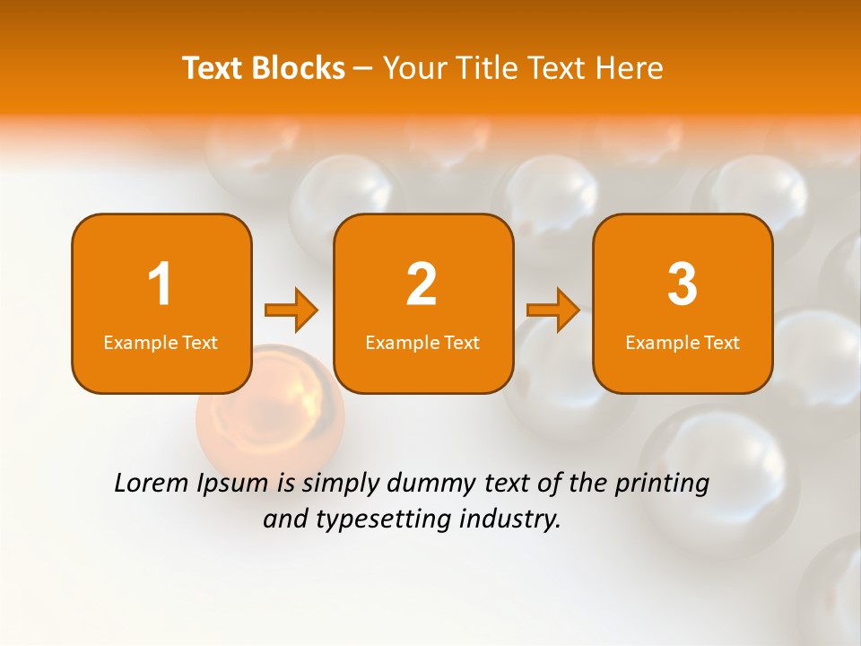 Abstract Elements Silver PowerPoint Template