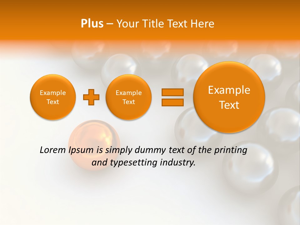Abstract Elements Silver PowerPoint Template