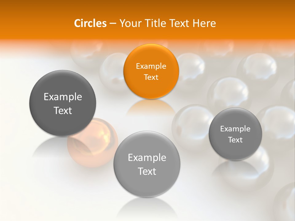 Abstract Elements Silver PowerPoint Template