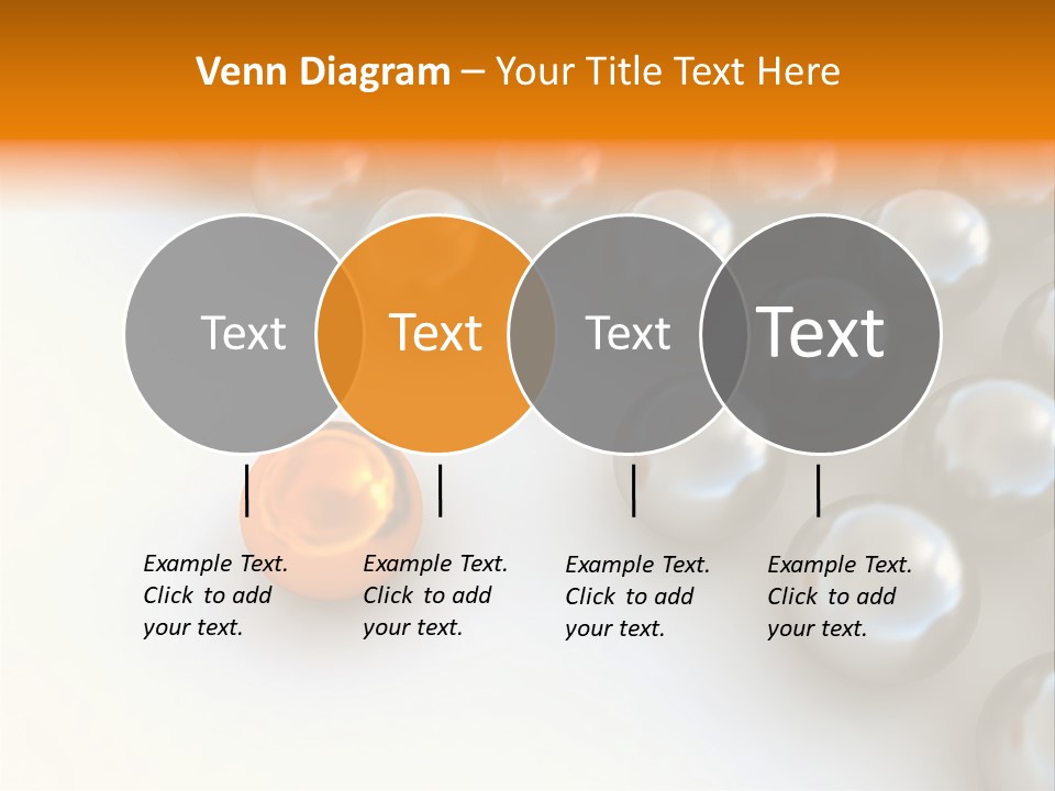 Abstract Elements Silver PowerPoint Template