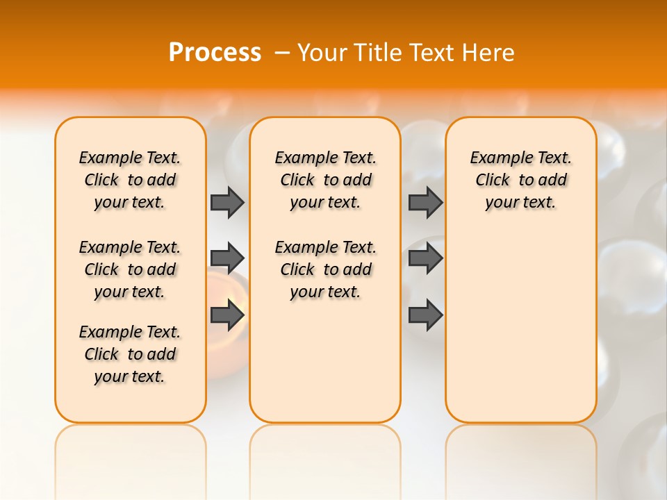 Abstract Elements Silver PowerPoint Template