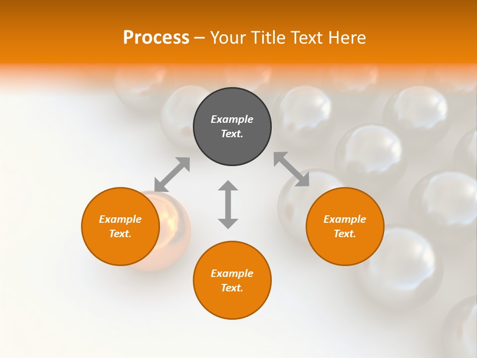 Abstract Elements Silver PowerPoint Template