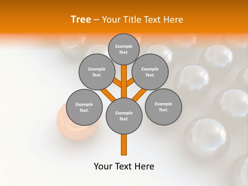 Abstract Elements Silver PowerPoint Template