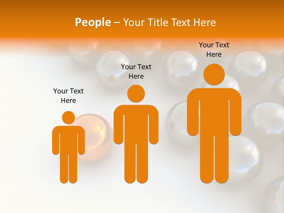 Abstract Elements Silver PowerPoint Template