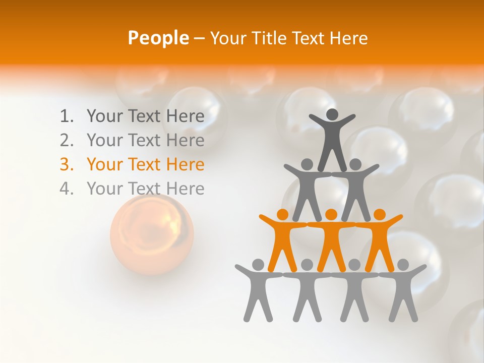 Abstract Elements Silver PowerPoint Template