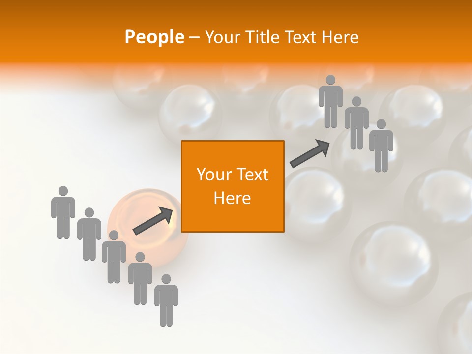 Abstract Elements Silver PowerPoint Template