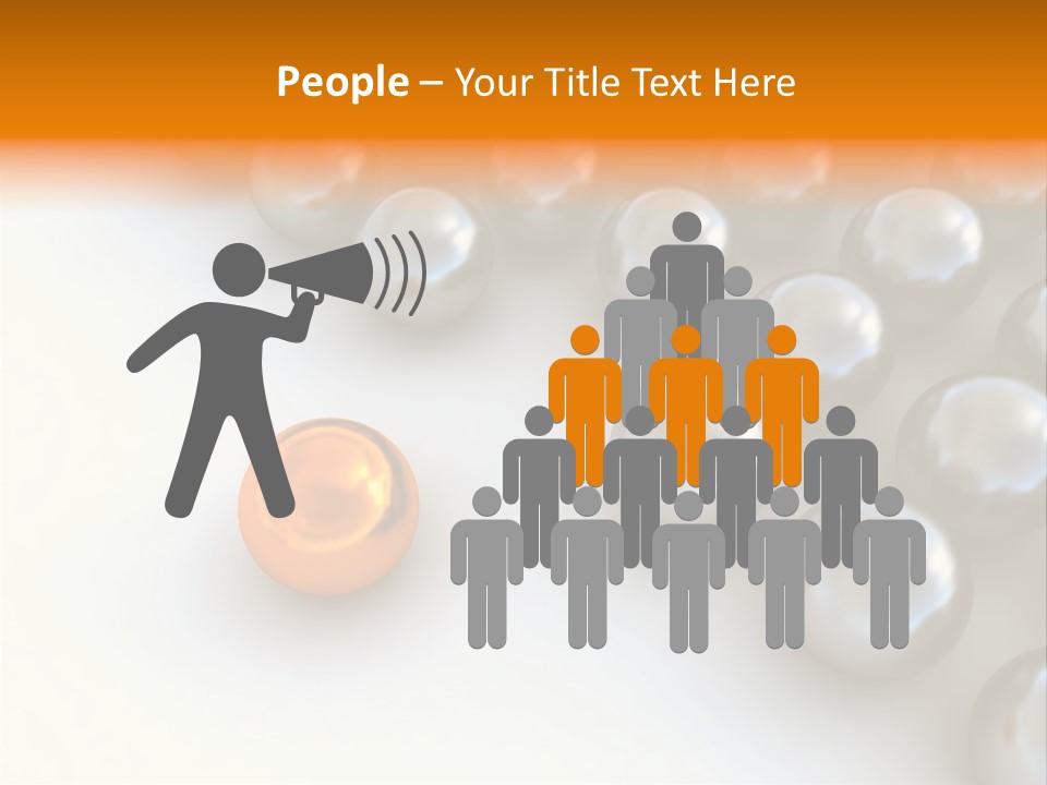 Abstract Elements Silver PowerPoint Template