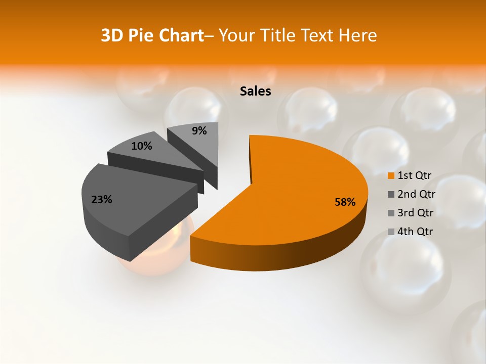 Abstract Elements Silver PowerPoint Template