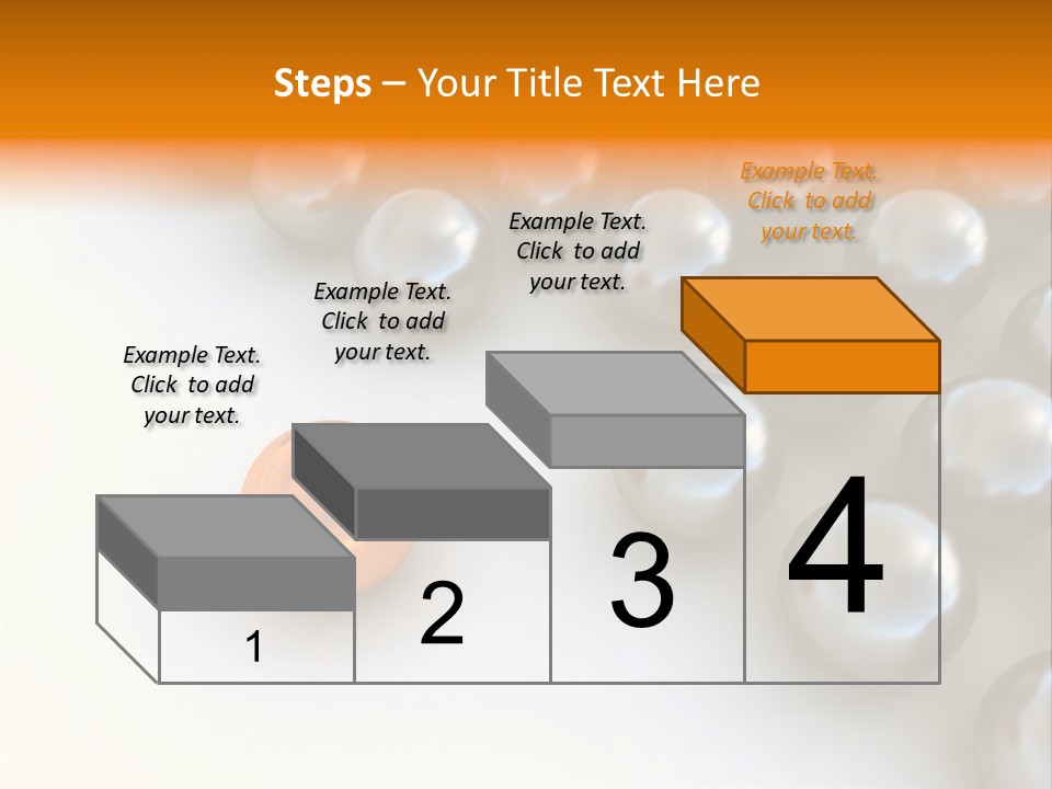 Abstract Elements Silver PowerPoint Template