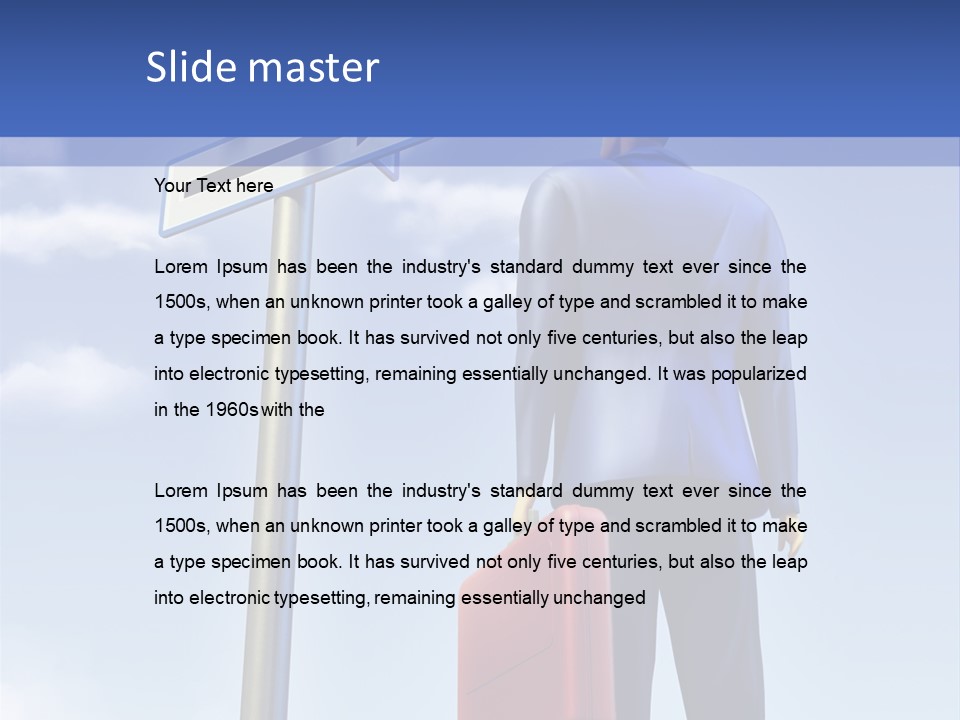 Nature Male Choice PowerPoint Template