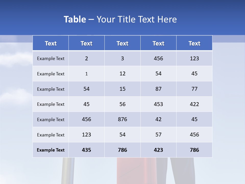 Nature Male Choice PowerPoint Template