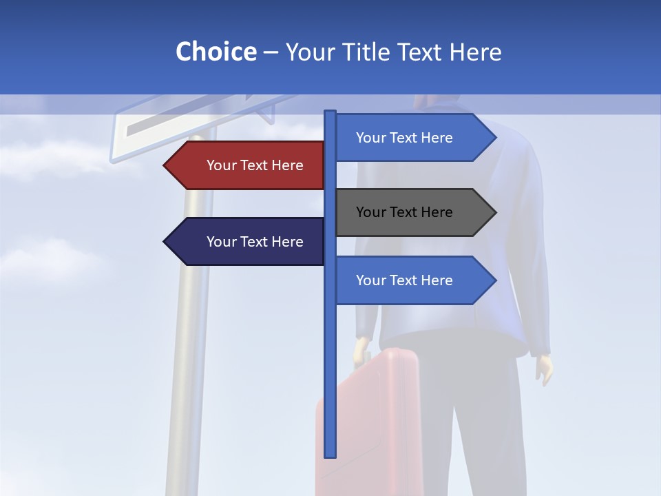 Nature Male Choice PowerPoint Template