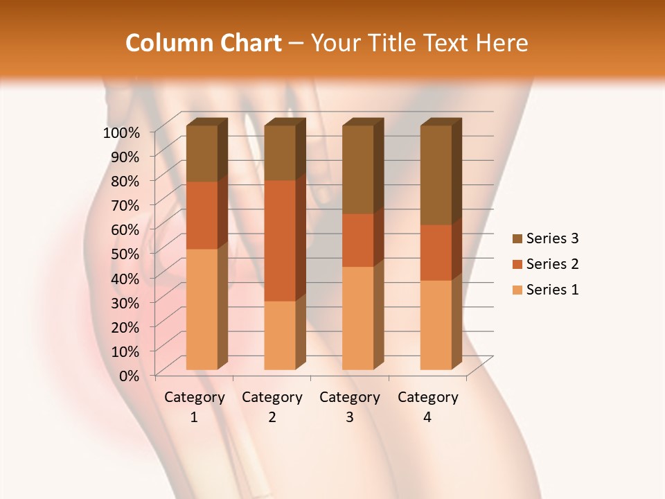Anatomical Knee Care PowerPoint Template