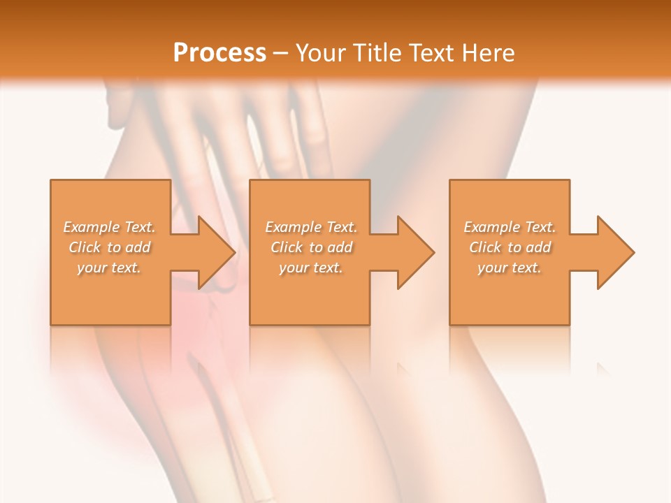 Anatomical Knee Care PowerPoint Template
