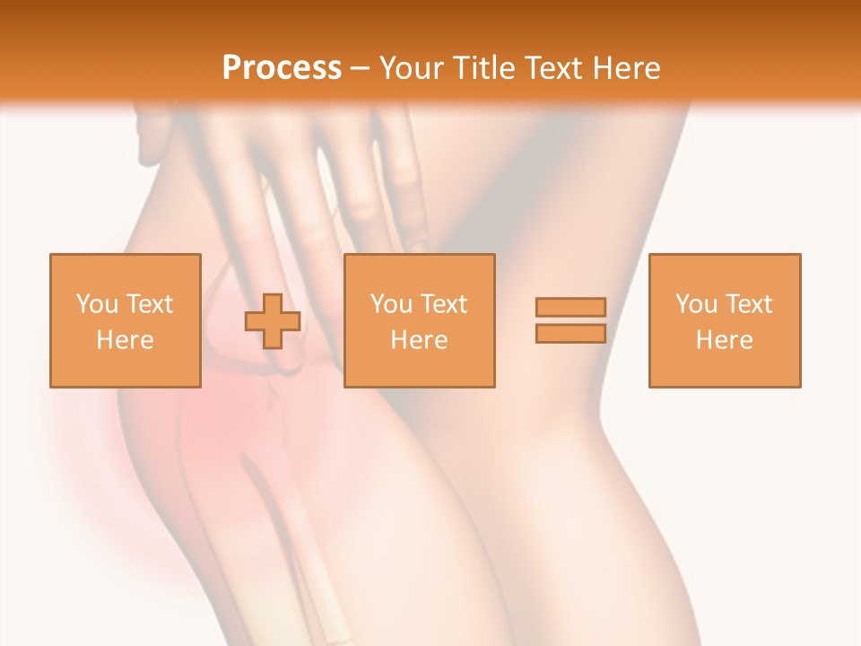 Anatomical Knee Care PowerPoint Template