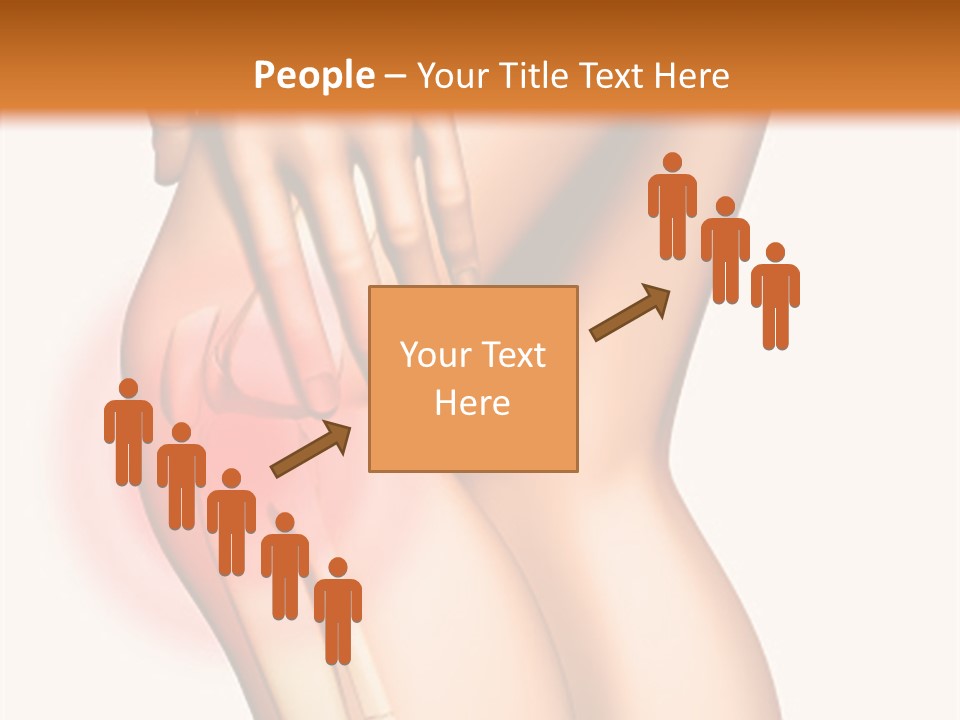 Anatomical Knee Care PowerPoint Template