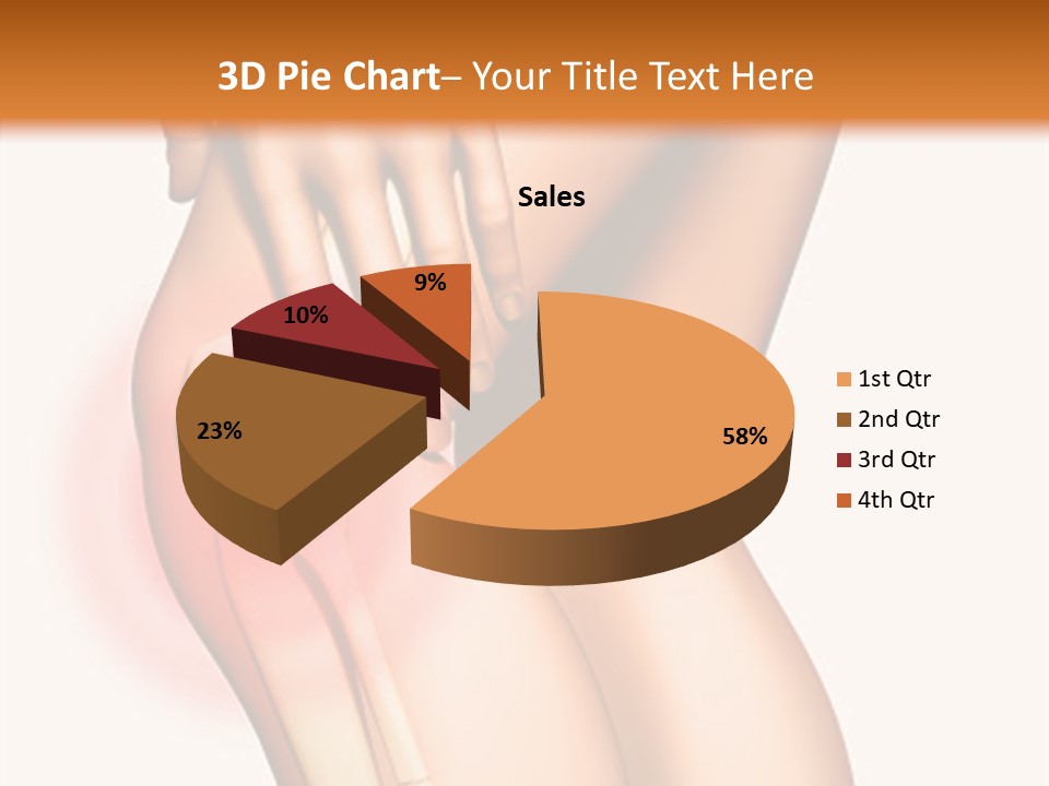 Anatomical Knee Care PowerPoint Template
